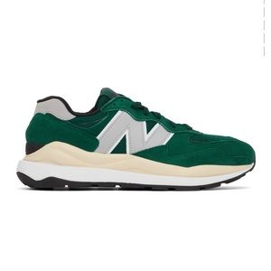 New Balance 57/40 green sneakers